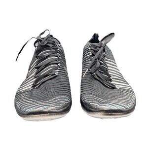 Nike Free Transform Flyknit Athletic Training Running Shoes Black Teal Size 11.5